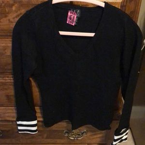 Classic sweater - rayon, nylon and spandex